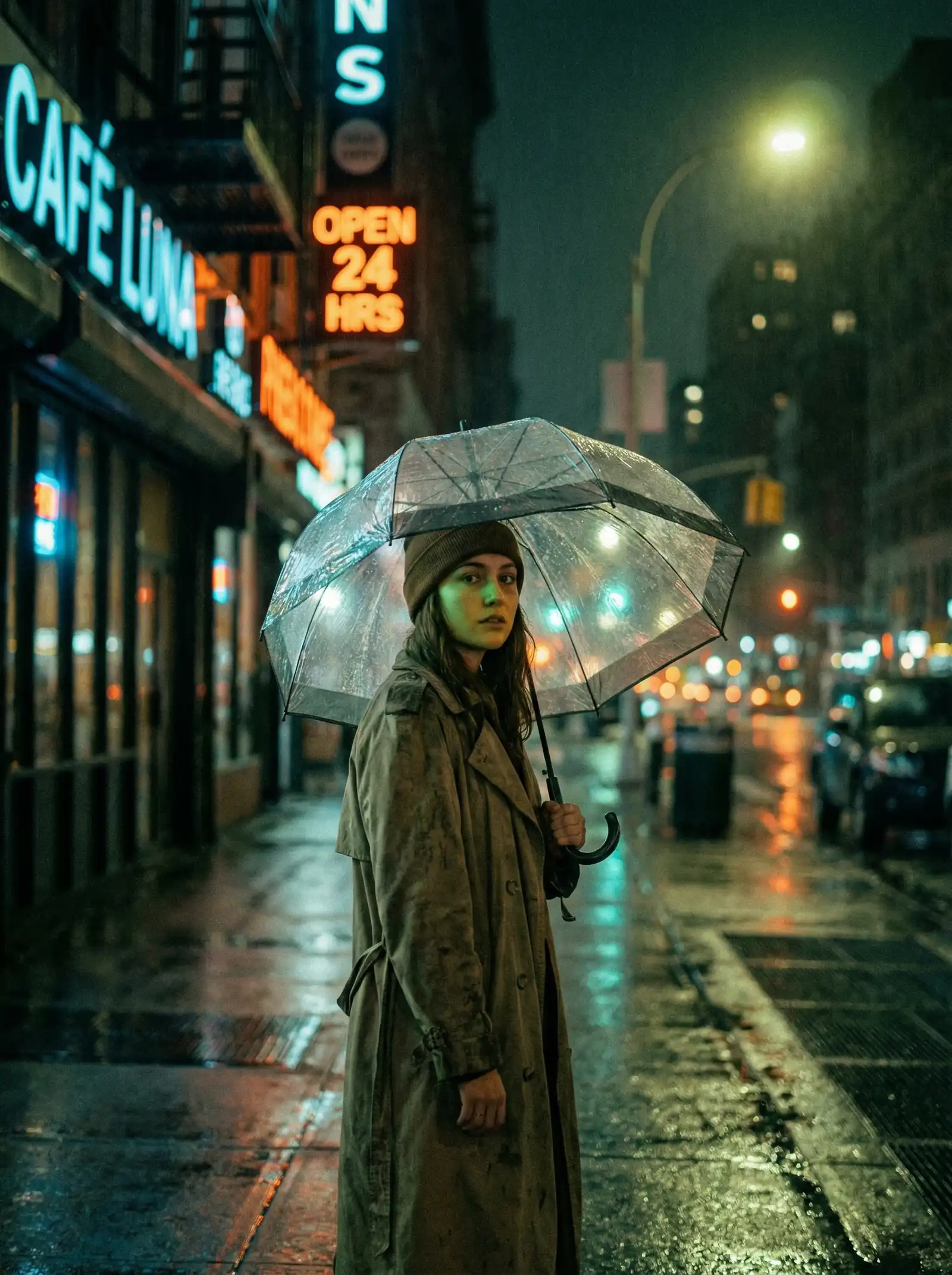 隔壁家的女孩 本周佳作 - 雨夜独行